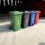 中祥运封闭尾板垃圾车8桶垃圾收集清运车学校景区垃圾桶转运车城市街道清洁桶
