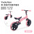 菲乐骑（Y·Volution）儿童平衡车1-3-6岁 宝宝学步车无脚踏宝宝滑行车单双轮平衡车 蔷薇粉12寸