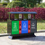 庄太太【B款不锈钢三分类】新国标分类户外垃圾桶室外垃圾箱上海干湿分类环卫垃圾桶ZTT-NW006