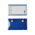 稳斯坦 WST133 磁性标签 仓库标识牌 货架标识卡 物料卡 材料卡片（蓝色4*7强磁）