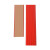 希万辉 楼梯防滑条台阶防滑贴斜坡压条地板瓷砖防滑踏步垫塑胶 红色5m/带自粘胶 5cm宽