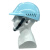 轻型PE防撞帽 透气轻便型安全帽车间轻薄防撞帽可印刷工厂车间帽 白色（重量约220克）