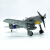 梦京鱼1:72二战德国FW190战斗机模型A-8战机成品摆件收藏模型