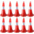 普舍（PUTSCHE）交通反光路锥 道路施工 交通安全警示柱 禁停标识 PVC反光圆锥 红白68CM