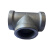 杉达瑞 马钢玛钢水暖可锻铸铁管件 镀锌玛钢等径三通正三通DN65  2.5英寸 2+1/2英寸 4个起订 企业定制