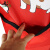大杨8509加厚防泼水罩衣 红色 厨房长袖围裙防尘防油防污反穿衣工作服 定制