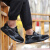 腾固 劳保鞋钢包头耐磨防滑透气安全防护工作鞋999 999黑色 45 