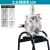 双头气动隔膜泵大流量业喷漆自吸泵高压不锈钢油漆泵 J-10隔膜泵
