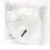 uvex KN95防尘防雾霾防飞沫男女通用带呼吸阀口罩 8721211耳带式 20个装 白色 30