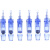 A1电动纳米微针针头微晶片导入中胚层MTS飞梭仪蓝色卡扣针 9针标准20个