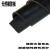 橡胶垫耐油磨防滑黑色工业橡胶板加厚减震胶皮配电房高压绝缘胶垫 黑色优质款500*500*5mm
