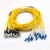 4/8/12芯24芯束状尾纤分支缆SC-LC-FC电信级单模多芯光纤跳线定制 4芯单模集束分支缆 包含接头 1m
