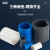 毓能 PVC给水管等径直接上水管箍束接直通供水管直接头配件 25mm蓝色