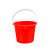 适用于百货红色油漆桶鸡蛋喜蛋小红桶塑料水桶涂刷儿童调漆桶工业 小号无盖2升
