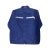 柯瑞柯林/CreClean 长袖男女耐油工作服套装 藏蓝色 180码 1套 FYF01 企业定制