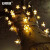 安赛瑞 太阳能灯串 别墅花园景观装饰灯 防水八种模式led灯 樱花 长7M 50灯 暖白 766060