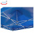 天意州 应急遮阳帐篷 结实耐用 遮阳挡雨 方便携带 可定制 3m*4.5m 镀锌管蓝色款