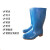 圣驰 高筒雨靴蓝色雨鞋耐油耐酸碱雨靴防汛雨靴防滑雨靴畜牧养殖雨靴 44