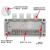 惠利得分线盒电线 户外防水接线盒带端子ABS塑料防水盒10P20P30P电缆分 ZG-1520-36P-200*150*100