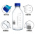 蓝盖试剂瓶10025050010002000ml螺纹口丝口瓶化学广口试剂瓶 蜀牛牌蓝盖透明250ml