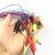 山顶松 物理实验室电学电路连接线 教学仪器实验器材   带护套2头鳄鱼夹导线（单根价） 