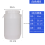 废液桶实验室专用收集化学耐酸碱化工桶带盖50升桶厨房泔水塑料桶 30L特厚耐腐蚀白色