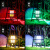 太阳能台灯太阳能手提灯风灯草坪灯led家用可移动台灯氛围防水户a 铜色（彩光太阳能)