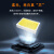 LED飞碟灯灯泡E27螺口大功率防水超亮工厂照明白黄光节能灯泡  布洛克 一体方形带边36W(带底座) 其它  暖黄