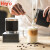 Hero电动奶泡机 家用全自动打泡器 冷热全自动咖啡机打奶机搅拌器 经典黑金刚按键奶泡机