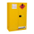 稳斯坦（Winstable）WST242 安全柜 存储柜 化学品危险品储存柜 防爆箱柜 防火柜 22加仑（黄色-易燃品）