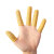 谋福CNMF 防滑手指套 点钞手指套 工作橡胶手指套 （米黄色指套 盒装200个）L9530