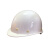 普达6013盔式玻璃钢安全帽 骑行头盔工地工程建筑电力施工防砸抗冲击防护帽 白色 定制