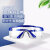 谋福【科学研究院认证】防护眼镜抗冲击护目镜骑行防尘眼镜实验室眼镜（蓝边防雾款）