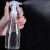 鸣固 清洁仪器喷雾瓶 手压式小喷瓶手扣式小型喷壶白色透明塑料瓶 200ml三角形