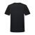 探路者（TOREAD）T恤男女24春夏新款户外运动排汗透气速干短袖 黑色 男 XL