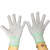 LARD-LSP M号碳纤维手套芯 防静电碳纤维手套碳纤维防静电手套碳纤维手套 作业手套1双