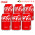 可口可乐（Coca-Cola） 柠檬可乐汽水  香港原装进口 港版雪碧芬达碳酸饮料夏日清凉饮品 原味可乐 330ml*6罐