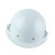 希万辉 可视窗翻盖 红钢纸头戴式焊接焊工专用安全帽A 白色安全帽自带卡槽