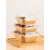 正方形打包盒外卖快餐打包盒一次性饭盒加厚带盖环保便当沙拉餐盒 300ml八角盒 50套