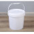 万普盾(WANPUDUN)小白桶圆形塑料桶涂料桶油漆桶乳胶漆包装桶水桶密封桶化工桶 2L