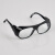 电焊打磨防尘玻璃眼镜护目镜工业劳保防护防风沙防飞溅防冲击 灰色 灰色镜片