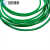 聚氨酯粗面圆带粘接圆形粗面皮带电机传动带工业皮带PU绿色粗面带 7mm绿色粗面1米价