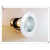 E27螺口筒灯老式筒灯嵌入式老款大筒灯外壳拧灯泡的筒灯架螺纹丝 3寸白色开孔9CM