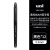 三菱（uni）黑科技AIR签字中性笔uni-ball漫画笔草图笔绘图笔UBA-188M黑色0.5mm 12支装