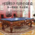 腾勃（TB）台球桌家用标准成人中式黑八台球桌九球桌雕刻桌乒乓球桌二合一桌 鼎配（免费安装）
