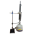 京路达防水卷材可溶物含量分析仪材料索氏萃取器抽提器500ml提取器球形 简易款一套