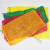网眼袋 大网袋子 水果蔬菜透气圆织网状大号网袋 黄色60*85(承重80斤)(10条) 编织袋