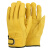 久臻 YSH22 羊皮工作手套 氩弧焊防烫隔热耐磨耐高温电焊工劳保手套 黄色魔术贴款 