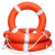 者也 成人救生圈船用救生浮圈实心游泳圈加厚2.5KG塑料圈内河公海救生用 有检测报告