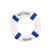 者也（ZYE）地中海救生圈 蓝色直径72cm 实心泡沫免充气大浮力救生设备